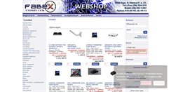 Desktop Screenshot of fabex.hu